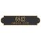 Personalized Richmond Estate 2 Line Wall Plaque