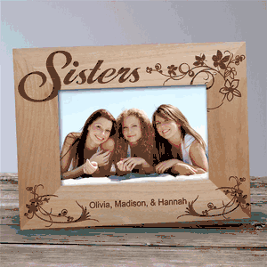 Personalized Sisters Picture Frame