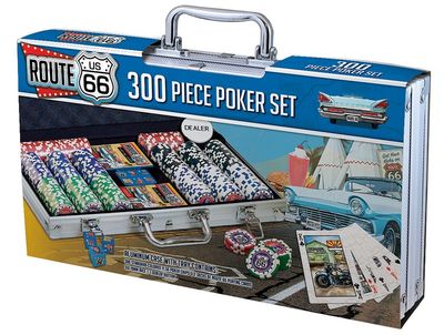 Route 66 300pc Poker Set