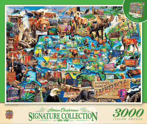 Signature USA National Parks 3000 Piece Puzzle