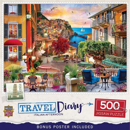 Travel Diary - Italian Afternoon 500 Piece Puzzle