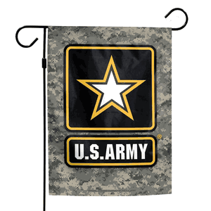 US Army 2 Sided Garden Flag - 12x18