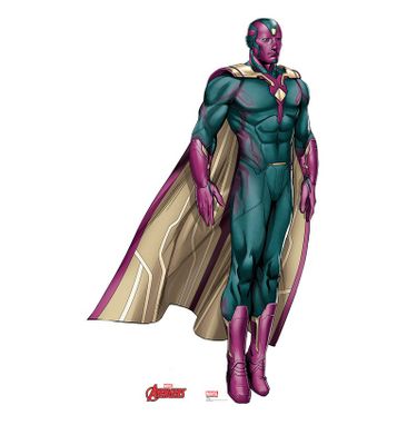 Vision Avengers Animated Cardboard Cutout - Future Memories