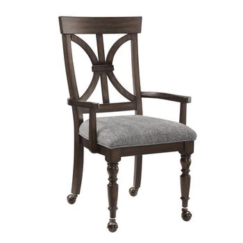 1689-AC Arm Chair with Casters Homelegance