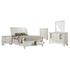 4PC Sandy Beach Sleigh Bedroom Set