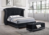 Barzini Glam Upholstered Queen Platform Bed