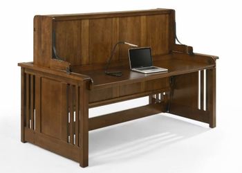 Artisan Desk Convertible to Twin Bed