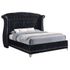Barzini Glamorous Upholstered Queen Bed