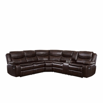 Bastrop 3-Piece Reclining Sectional with Right Console