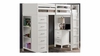 Cassidy Twin Loft Bed with Desk, Shelves & Storage Drawers