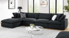 Commix Down Filled Overstuffed 5 Piece Sectional Sofa Set 3358 Commix Down Filled Overstuffed 5 Piece Sectional Sofa Set 3358