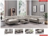 582 Sectional Left Top-grain Leather Front/Eco Leather Back
