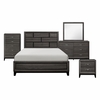 Davi Bedroom Set � Modern Wood Grain Collection