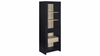 Denison 67-Inch 2-Door Media Tower Black Denison 67-Inch 2-Door Media Tower Black