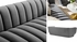 Entertain Vertical Channel Tufted Performance Velvet Sofa 3351