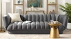 Entertain Vertical Channel Tufted Performance Velvet Sofa 3351