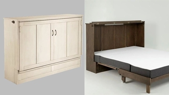 Express Murphy Queen Cabinet Bed