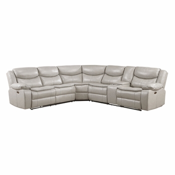 Fargo 3-Piece Power Reclining Sectional with Right Console