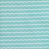 Serpentine Stripe Robin’s Egg Blue Futon Cover Serpentine Stripe Robin’s Egg Blue Futon Cover