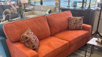 Floor model homelegance Sofa # 9837-RD