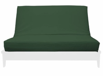 Forest Green Suede Futon Cover