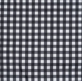 Mini Check Black Futon Cover