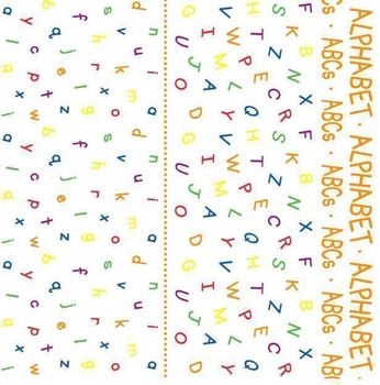 Alphabet Futon Cover