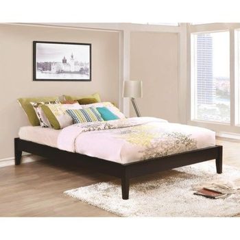 Hounslow Queen Platform Bed � Cappuccino Finish