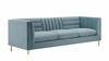 Ingenuity Channel Tufted 3454 Performance Velvet Sofa 