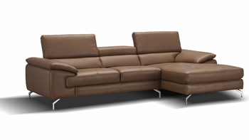 J&M A978b Premium Leather Sectional