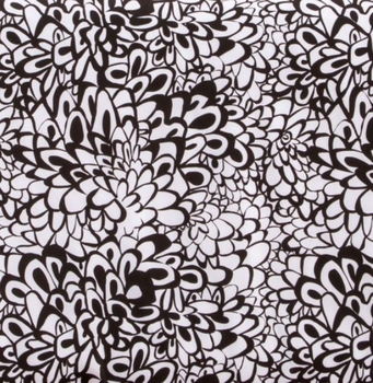 Graphic Blooms Futon Cover