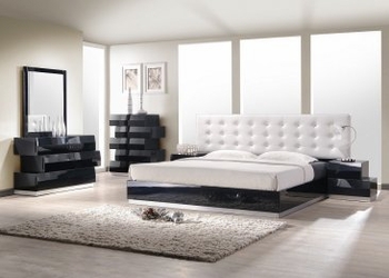 Milan Queen Platform Bed