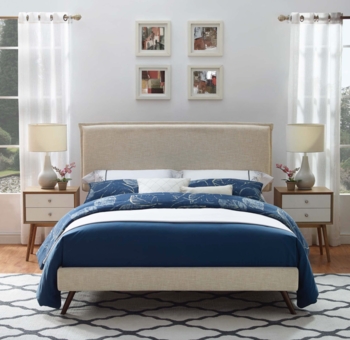Amaris Queen Platform Bed