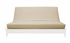 Solid Light Gray Futon Cover � Full/Queen/Twin Slipcover