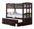 Logan Twin Over Twin Bunk Bed with Trundle Understorage Logan Twin Over Twin Bunk Bed with Trundle Understorage