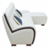 6028 Sectional White Right Facing