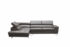 1807 Sectional Left  Top-grain Leather Front/Eco Leather Back