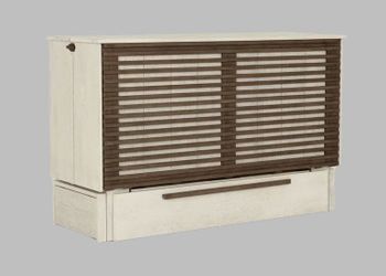 Louvre Murphy Cabinet Bed (Queen)