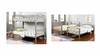 Lovia Twin over Twin Metal Bunk Bed