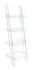 Amaturo 4-Shelf Ladder Bookcase Clear