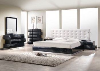 Milan Queen Platform Bed