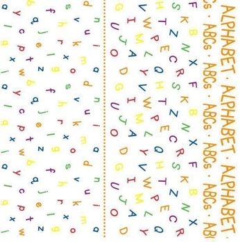 Alphabet Futon Cover