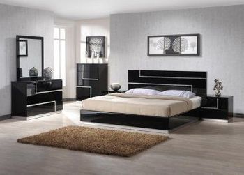 Lucca Queen Platform Bed