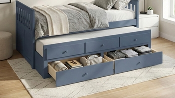 Nora Twin/Twin Trundle Bed with Storage