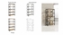 Analiese 63-Inch 4-Shelf Bookshelf 3 Finishes Analiese 63-Inch 4-Shelf Bookshelf 3 Finishes