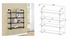 Elmcrest 4-Shelf Wall-Mounted Bookshelf Rustic Oak Elmcrest 4-Shelf Wall-Mounted Bookshelf Rustic Oak