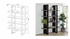 Danbrook 71-Inch 4-Shelf Bookshelf Black & Aged Walnut Danbrook 71-Inch 4-Shelf Bookshelf Black & Aged Walnut