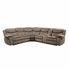 Bastrop Microfiber 3-Piece Reclining Sectional with Right Console Bastrop Microfiber 3-Piece Reclining Sectional with Right Console