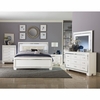 Allura Upholstered LED Bed