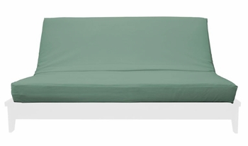 Aqua Suede Futon Cover
